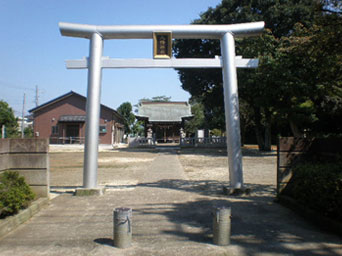 冨士八幡神社・鳥居