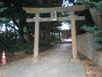 中木戸（風間）諏訪神社・鳥居