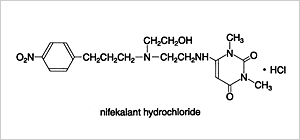 塩酸ニフェラカント構造式