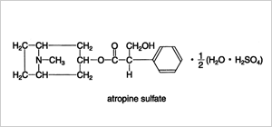 硫酸アトロピン構造式