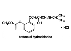 塩酸ベフノロール構造式