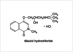 塩酸チリソロール構造式
