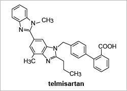 テルミサルタン構造式