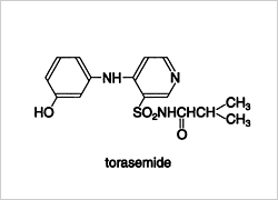 トラセミド構造式
