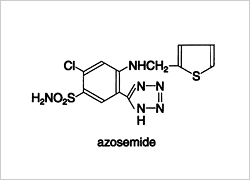アゾセミド構造式