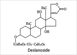 デスラノシド構造式