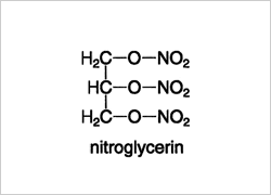 ニトログリセリン構造式