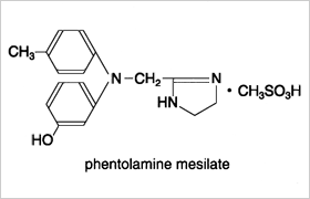 メシル酸フェントラミン構造式